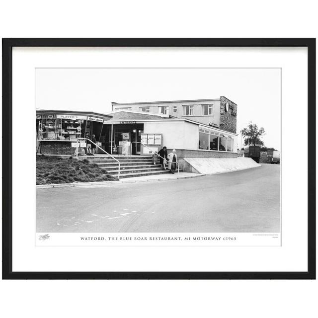 'Watford, the Blue Boar Restaurant, M1 Motorway C1965' - Picture Frame Photograph Print on Paper The Francis Frith Collection Size: 45cm H x 60cm W x on Productcaster.