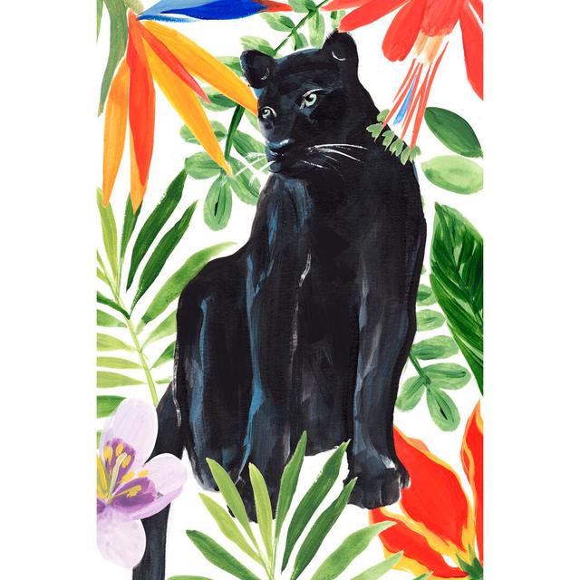 Panther's Paradise I by Annie Warren - Print Bay Isle Home Size: 91cm H x 61cm W on Productcaster.