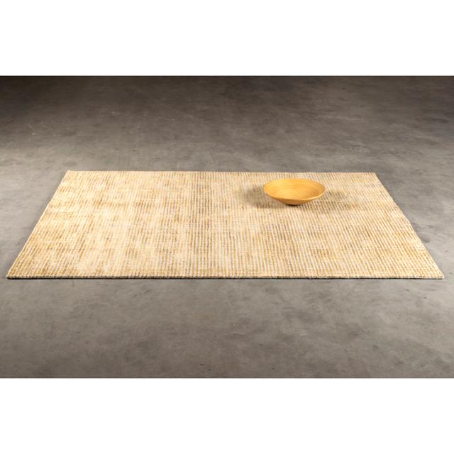 Emorie Handwoven Gold Rug Ebern Designs Rug Size: Rectangle 200 x 290cm on Productcaster.