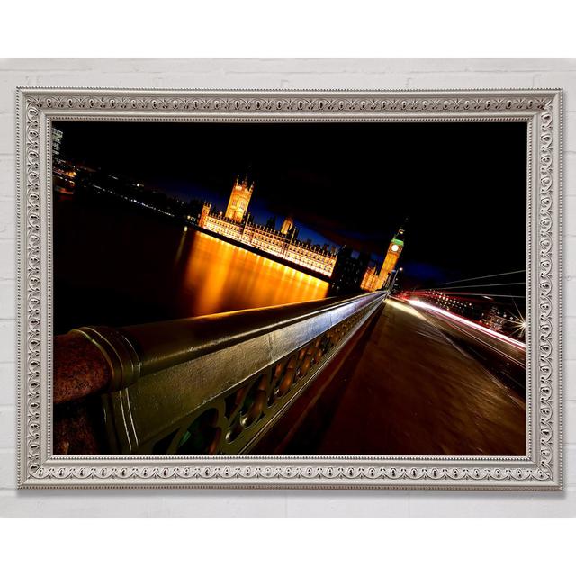 River Thames London Framed Print Bright Star Size: 29.7cm H x 42cm W x 3cm D on Productcaster.