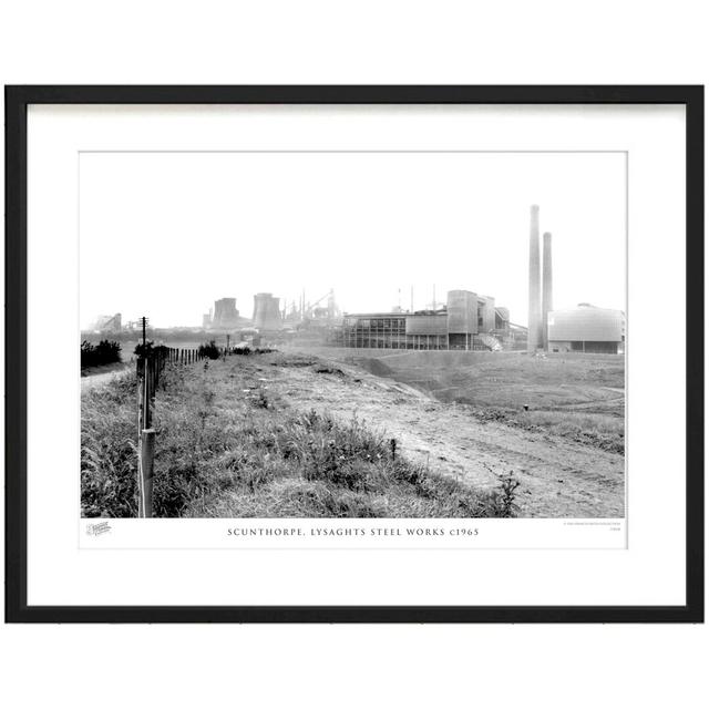 'Scunthorpe, Lysaghts Steel Works C1965' by Francis Frith - Picture Frame Photograph Print on Paper The Francis Frith Collection Size: 28cm H x 36cm W on Productcaster.