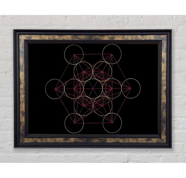 Metatron - Single Picture Frame Art Prints Latitude Vive Size: 59.7cm H x 84.1cm W x 8cm D on Productcaster.