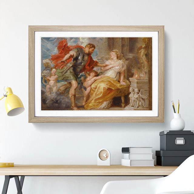 Modello by Peter Paul Rubens - Picture Frame Painting East Urban Home Frame Option: Oak, Size: 48cm H x 65cm W x 2cm D on Productcaster.