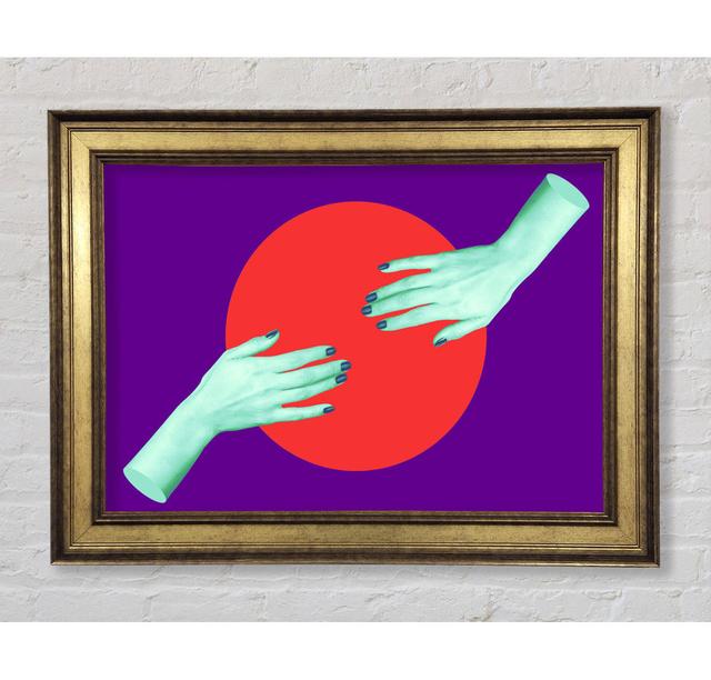 Touching The Red Circle - Single Picture Frame Art Prints Bright Star Size: 21cm H x 42cm W x 8cm D on Productcaster.