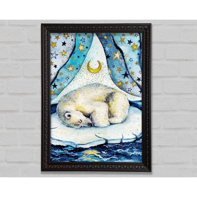 Polar Bear Dream - Single Picture Frame Art Prints Bright Star Size: 141.4cm H x 100cm W on Productcaster.