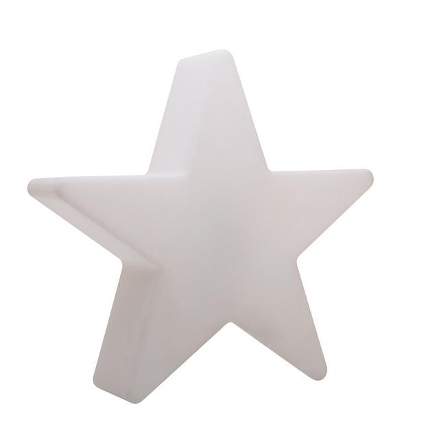 White Shining Star Lamps The Seasonal Aisle Size: 54cm H x 60cm W x 12.5cm D on Productcaster.