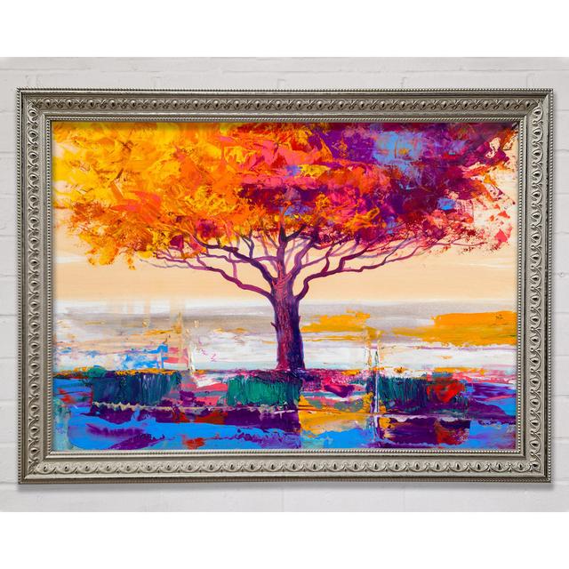 Close Up Tree Autumnal Framed Print Bright Star Size: 84.1cm H x 118.9cm W x 3cm D on Productcaster.