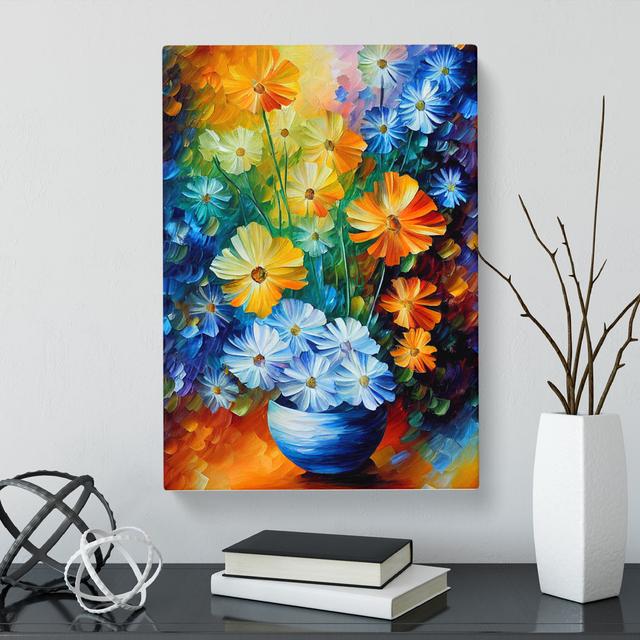 CAN-V0523-2880X Wildflowers Painted Vol.3 - Wrapped Canvas Print Marlow Home Co. Size: 50cm H x 35cm W on Productcaster.