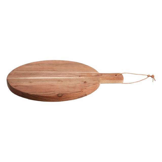 Flanagan Acacia Wood Chopping Board Alpen Home Size: 50 cm W x 40 cm L on Productcaster.