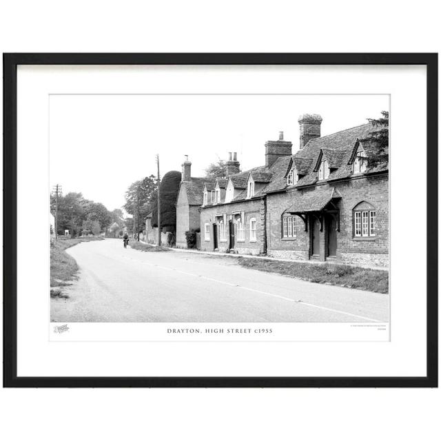 Drayton, High Street C1955 by Francis Frith - Single Picture Frame Print The Francis Frith Collection Size: 28cm H x 36cm W x 2.3cm D on Productcaster.