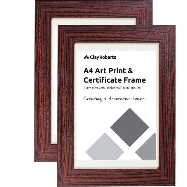 Picture Frame - Set of 2 (Set of 2) Clay Roberts Colour: Brown on Productcaster.