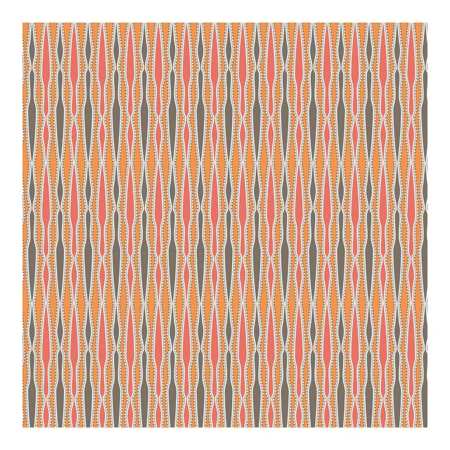 Stripes Tribal Dance Semi-Gloss Wallpaper Roll East Urban Home Material quality: Standard (110g/m²), Size: 2.88m x 288cm on Productcaster.