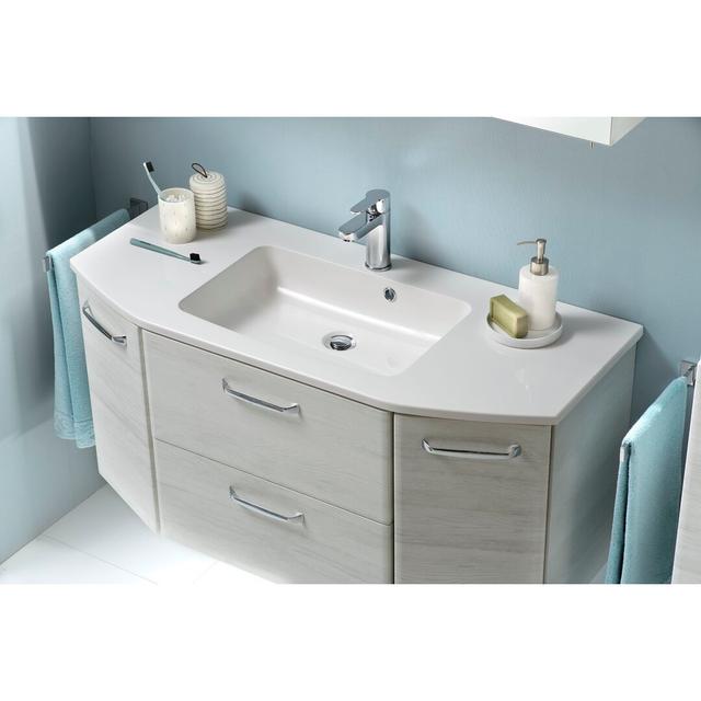 1120 mm wide wall-mounted single washbasin Quickset 936 Quickset on Productcaster.