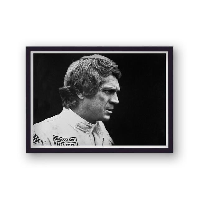 Steve Mcqueen in Motor Racing Suit 9 Le Mans - Picture Frame Photograph George Oliver on Productcaster.