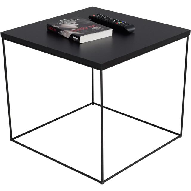 Acob Coffee Table Fairmont Park Table Base Colour: Black, Table Top Colour: Black on Productcaster.