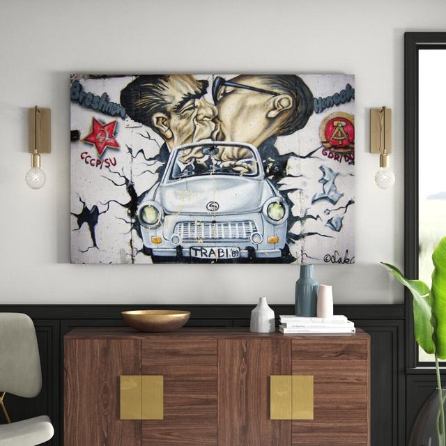 1989 - Wrapped Canvas Graphic Art Print East Urban Home Size: 120cm L x 80cm W on Productcaster.