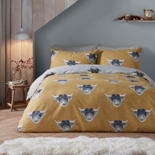 Polyester Animal Print Duvet Cover Set with Pillowcases Fusion Size: Single - 1 Standard Pillowcase on Productcaster.