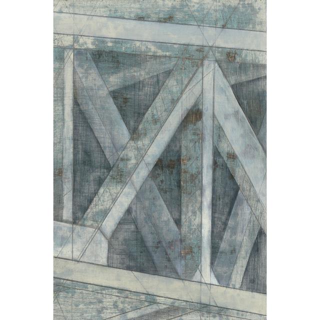 Truss II by Jennifer Goldberger - Wrapped Canvas Graphic Art Borough Wharf Size: 46cm H x 30cm W x 3.8cm D on Productcaster.