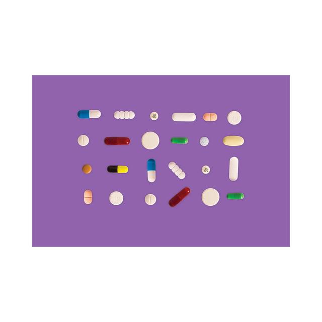 Pill Mix by Pepino De Mar - Wrapped Canvas Print Latitude Run Size: 66.04cm H x 101.6cm W x 3.81cm D on Productcaster.