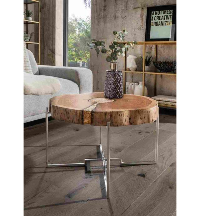 Mayton Coffee Table Alpen Home Table Base Colour: Brass on Productcaster.