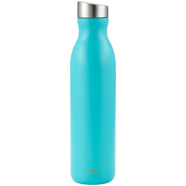 Smidge Water Bottle - 750ml, Citrus, Leakproof, Insulated, Hot & Cold Drinks Smidge Colour: Aqua on Productcaster.