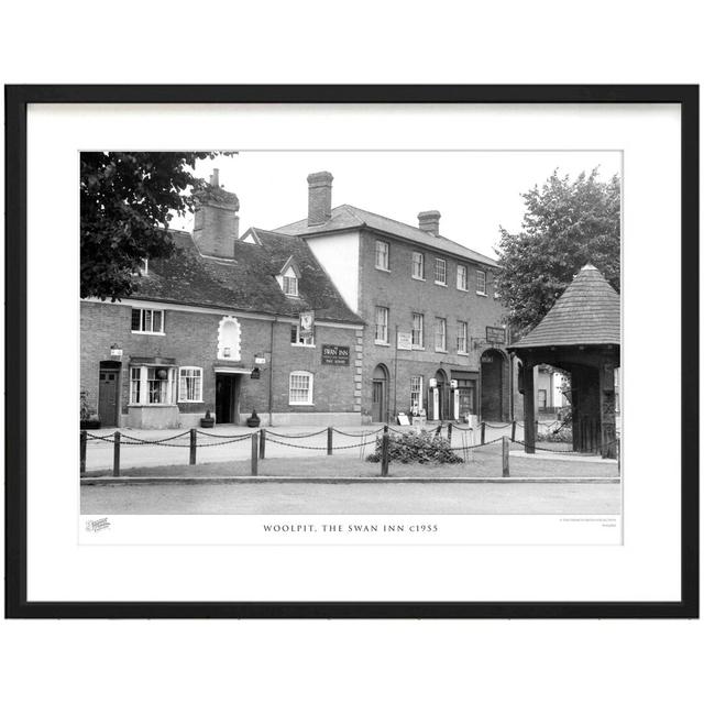 'Woolpit, the Swan Inn C1955' by Francis Frith - Picture Frame Photograph Print on Paper The Francis Frith Collection Size: 45cm H x 60cm W x 2.3cm D on Productcaster.