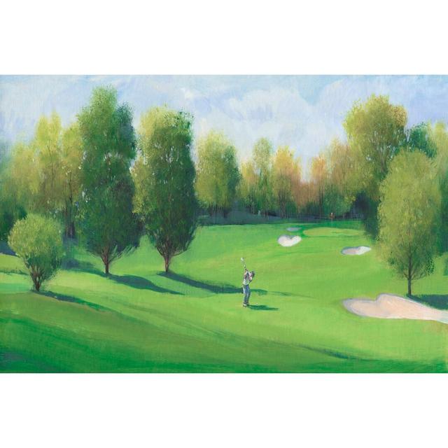 Fairway Shot I by Tim O'Toole - Wrapped Canvas Painting Rosalind Wheeler Size: 20cm H x 30cm W on Productcaster.