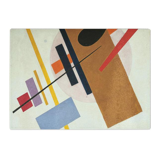 Composition Vol.3 by Kazimir Malevich Chopping Board East Urban Home Size: 0.4cm H x 28.5cm W x 39cm L on Productcaster.