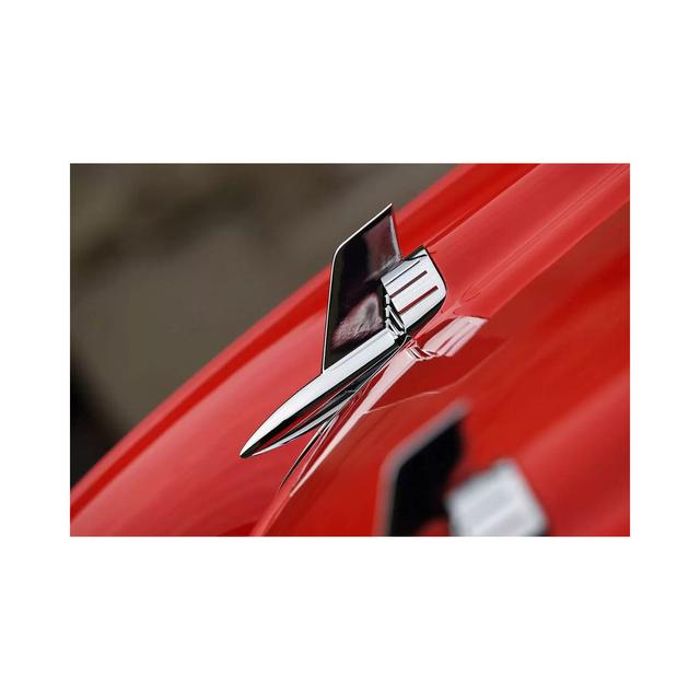 1957 Chevy Bel Air Hood Ornament by Clive Branson - Wrapped Canvas Art Prints Ebern Designs Size: 20.32cm H x 30.48cm W x 1.91cm D on Productcaster.