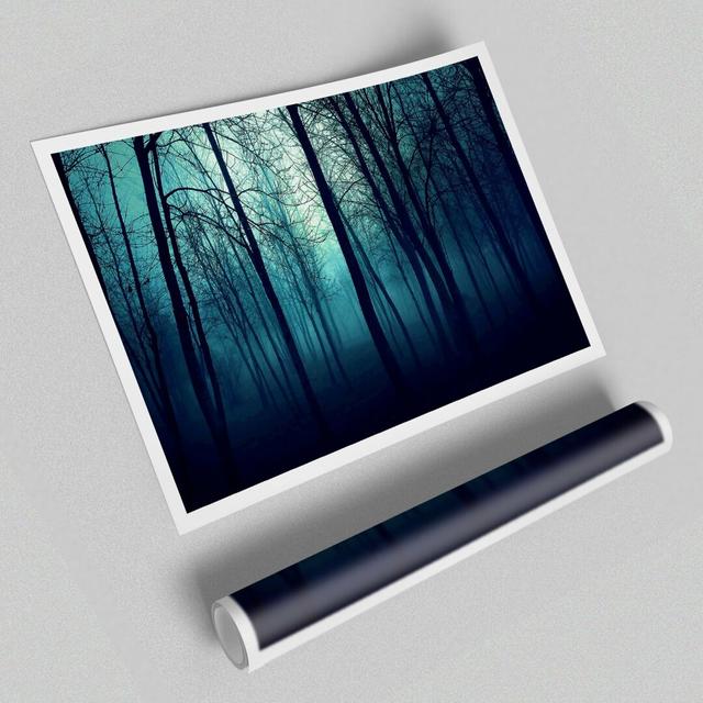 'Dark Forest' - Graphic Art Print on Paper East Urban Home Size: 42 cm H x 59.4 cm W on Productcaster.