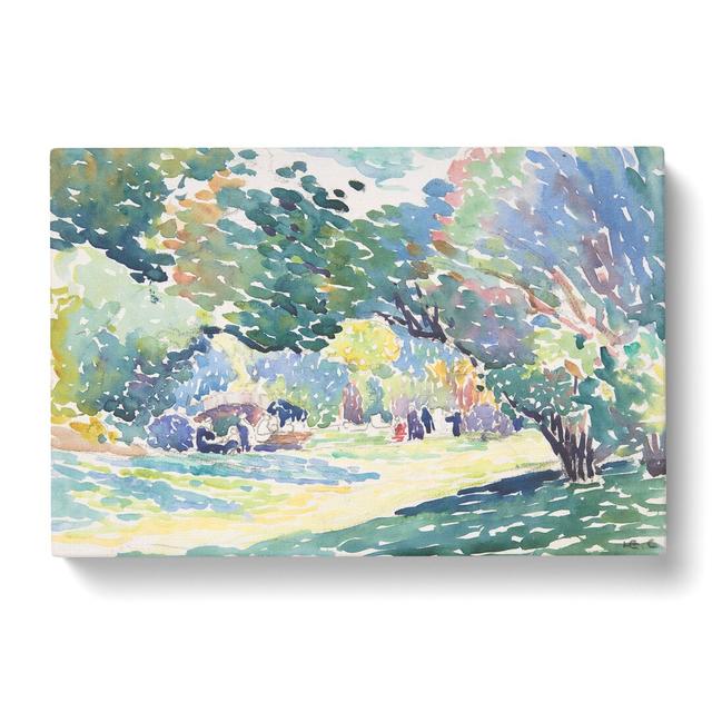 Landscape Vol.3 by Henri-Edmond Cross - Wrapped Canvas Painting East Urban Home Size: 40cm H x 60cm W x 3cm D on Productcaster.