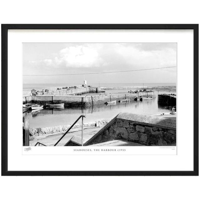 Seahouses, The Harbour C1955 - Single Picture Frame Print The Francis Frith Collection Size: 40cm H x 50cm W x 2.3cm D on Productcaster.