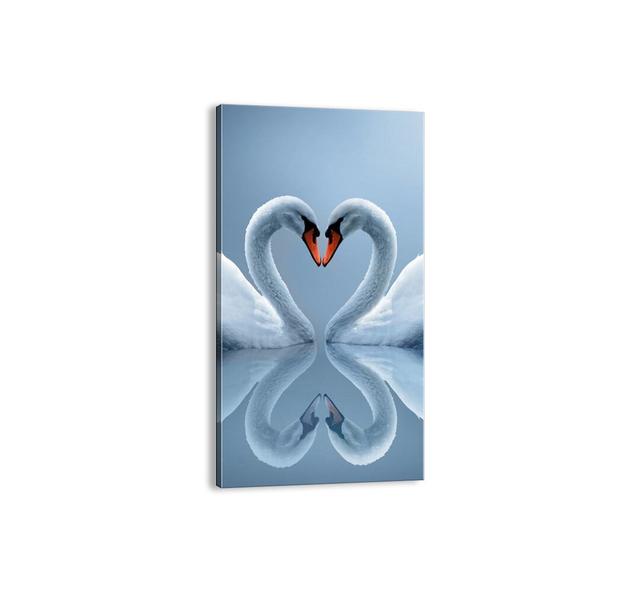 Time for Love - Unframed Graphic Art Print on Canvas Brayden Studio Size: 120cm H x 65cm W x 1.8cm D on Productcaster.