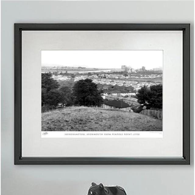 'Shirehampton, Avonmouth from Penpole Point C1950' - Picture Frame Photograph Print on Paper The Francis Frith Collection Size: 40cm H X 50cm W x 2cm on Productcaster.