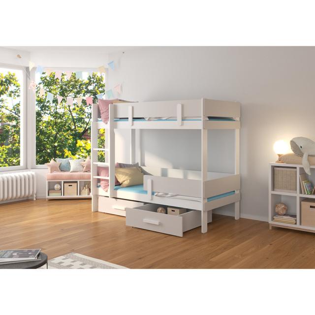 Herr Bed by Isabelle & Max Isabelle & Max Colour (Bed Frame): White/Grey on Productcaster.