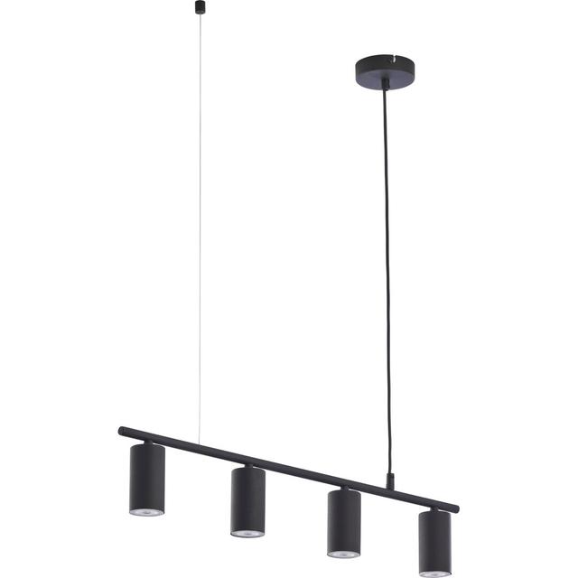 Banquer 4 - Light Kitchen Island Pendant 17 Stories Base Finish: Black on Productcaster.