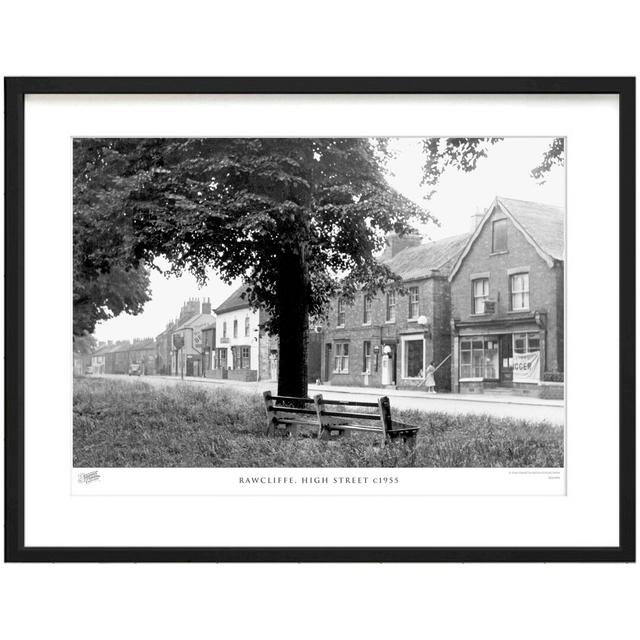 Rawcliffe, High Street C1955 by Francis Frith - Single Picture Frame Print The Francis Frith Collection Size: 28cm H x 36cm W x 2.3cm D on Productcaster.