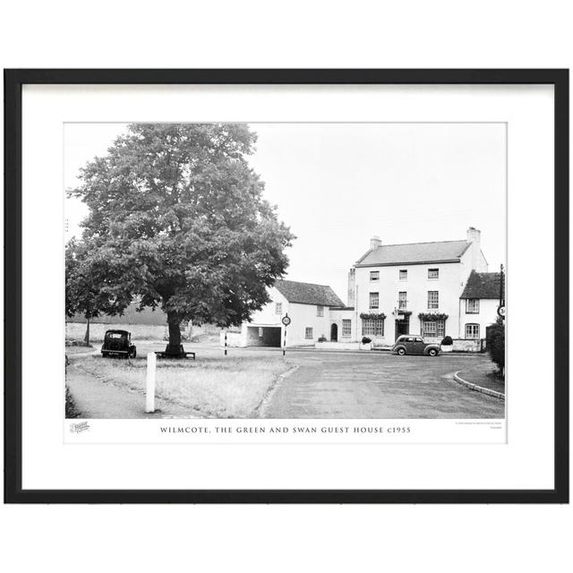 Wilmcote, The Green And Swan Guest House C1955 - Single Picture Frame Print The Francis Frith Collection Size: 40cm H x 50cm W x 2.3cm D on Productcaster.