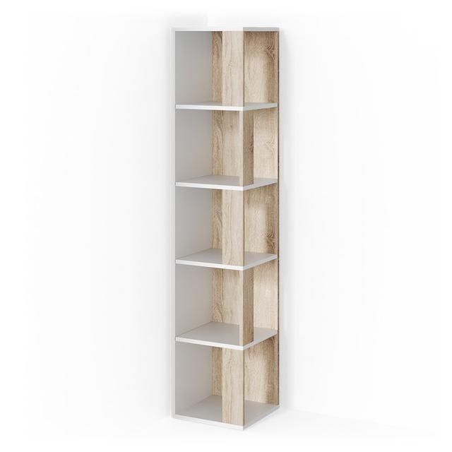 Furniture 3380 corner shelf Lio Sonoma/white Brayden Studio on Productcaster.