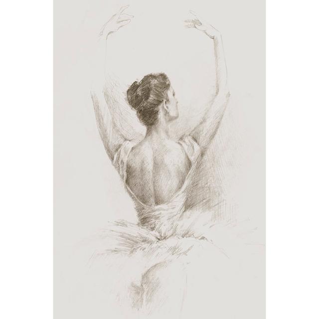 Dance Study I by Ethan Harper - Wrapped Canvas Painting Mercer41 Size: 76cm H x 51cm W x 3.8cm D on Productcaster.