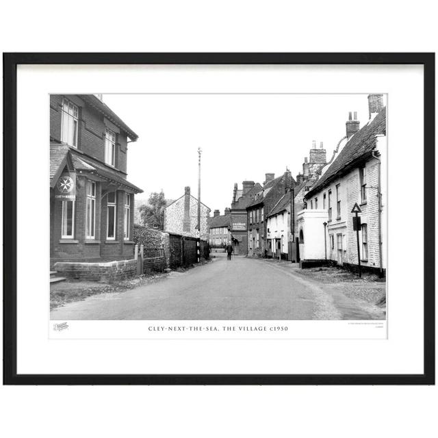 'Cley-Next-the-Sea, the Village C1950' by Francis Frith - Picture Frame Photograph Print on Paper The Francis Frith Collection Size: 60cm H x 80cm W x on Productcaster.