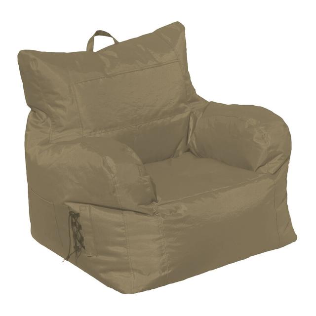 Kyng Bean Bag Chair Isabelle & Max Upholstery Colour: Beige on Productcaster.