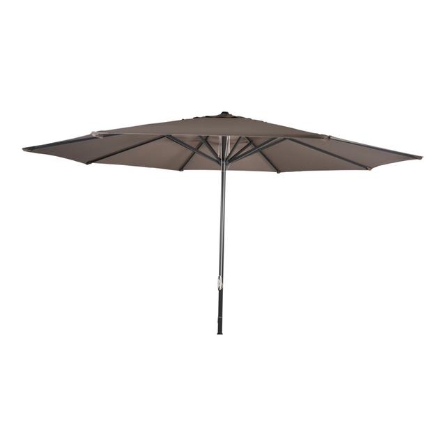 Areana 4m Traditional Parasol Dakota Fields Colour: Taupe on Productcaster.