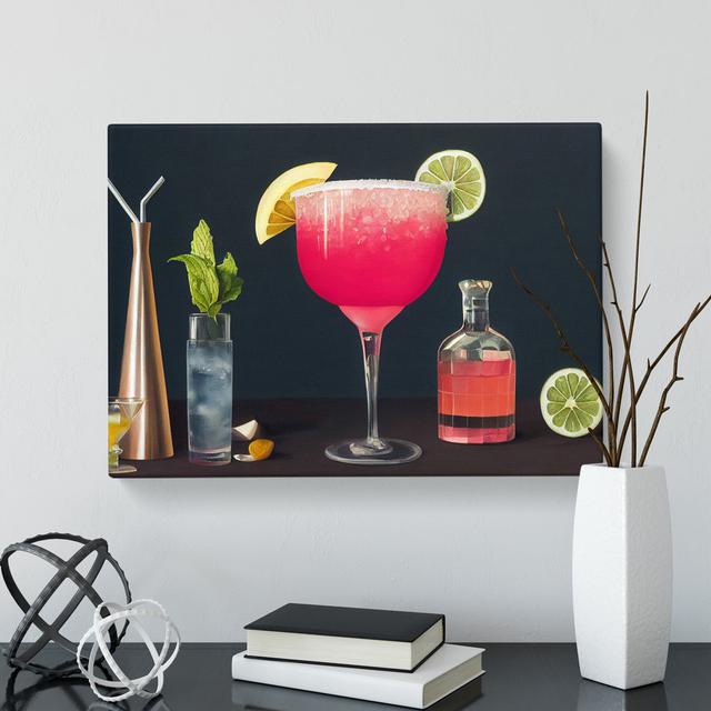 Modern Cocktail Art Vol.3 - Wrapped Canvas Painting ClassicLiving Size: 35cm H x 50cm W x 3cm D on Productcaster.