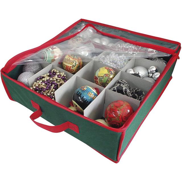 13Cm H x 38Cm W x 38Cm D Christmas Ornament Storage The Seasonal Aisle on Productcaster.