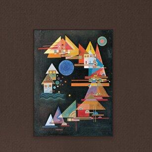 'Picchi in Arco' by Kandinsky Graphic Art Print on Wood East Urban Home on Productcaster.