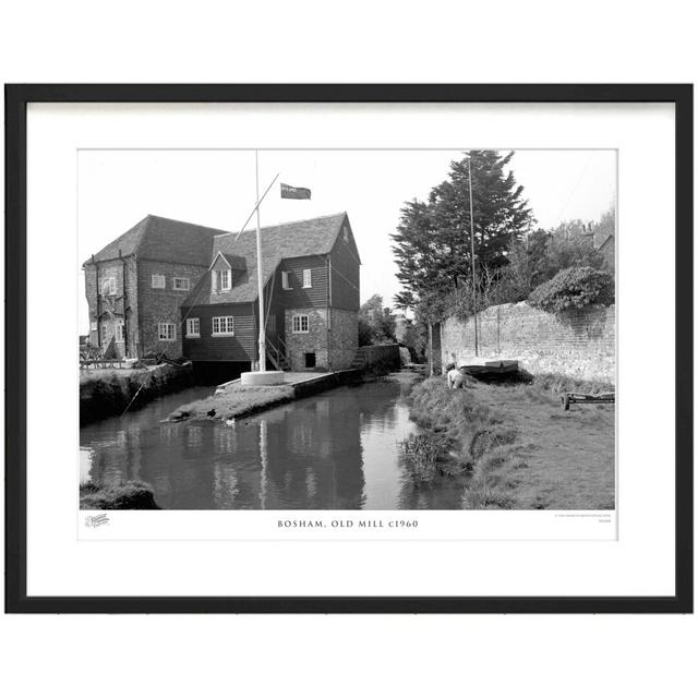 'Bosham, Old Mill C1960' by Francis Frith - Picture Frame Photograph Print on Paper The Francis Frith Collection Size: 28cm H x 36cm W x 2.3cm D on Productcaster.