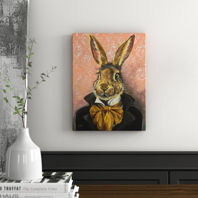 'Lord Bunnikins' Print on Canvas East Urban Home Size: 80cm H x 60cm W on Productcaster.