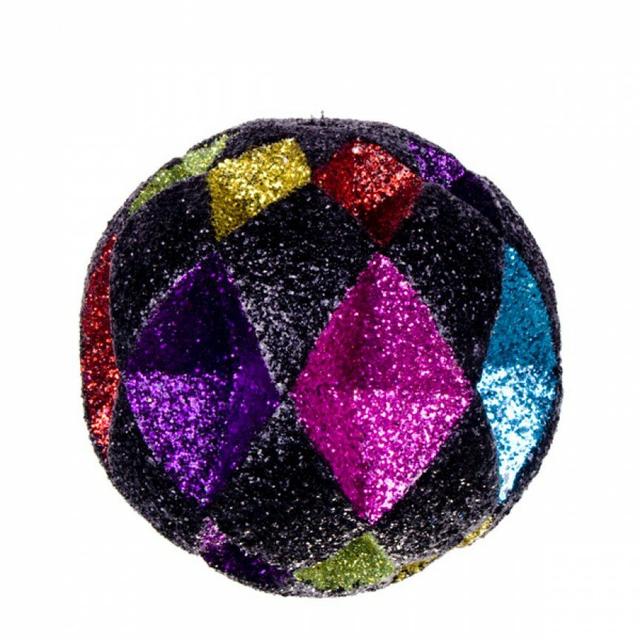 Diamond Cut Glitter Ball Ornament (Set of 6) The Seasonal Aisle on Productcaster.