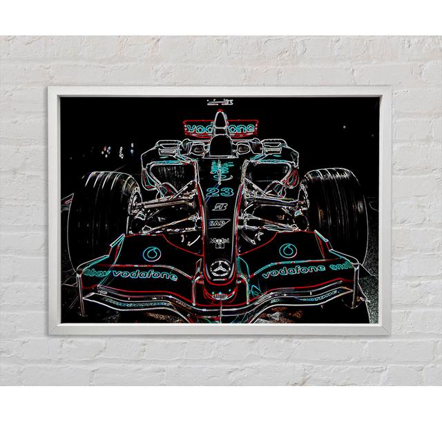 Formula One Pole Postion - Print Bright Star Size: 100cm H x 141.4cm W x 3.3cm D on Productcaster.